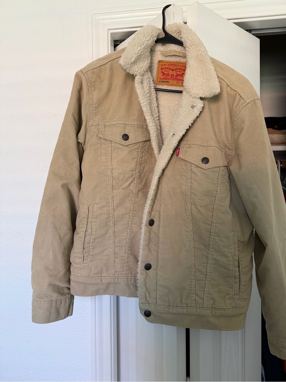 Levi's Sherpa-Lined Corduroy Jacket
